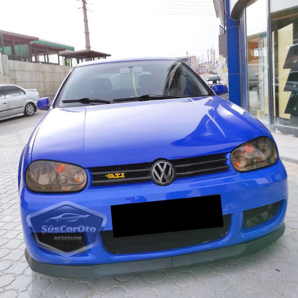 Vw Golf 4 1997-2003 Uyumlu Üniversal Astra H lip Esnek Ön Lip 2 Parça Tampon Altı Dil Karlık Ön Ek ürün görseli 1
