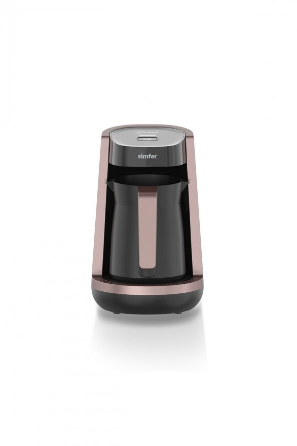 Simfer Otomatik Türk Kahve Makinesi Damak Tekli Rose Gold Sk-5701 ürün görseli 1