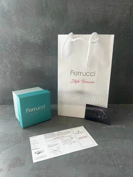 Ferrucci Function FCF14504FM.05 Çelik Kordon Erkek Kol Saati - Resim 2