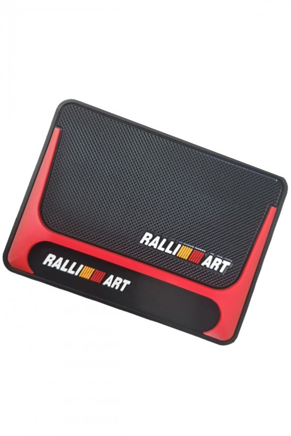 Kaydırmaz Silikonlu Ped Araç Göğüs Torpido Ev Ofis Çok Amaçlı Rallı Art Desen 17,5 cm x 13 cm ürün görseli 1