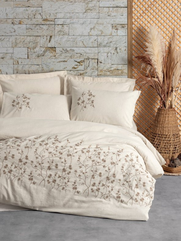 Cotton Box Cotton Keten Çift Kişilik Nevresim Takımı Hemera ürün görseli 1