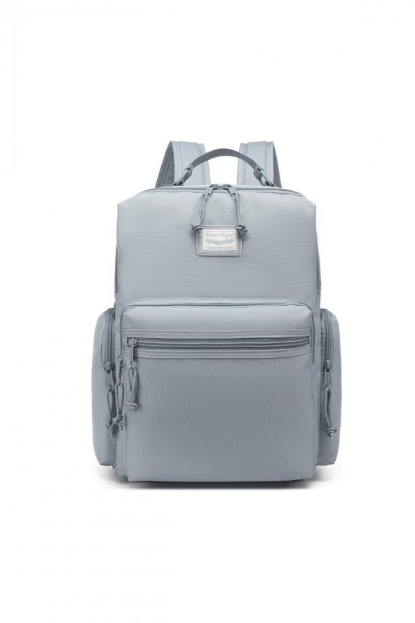 Bagacar Smart Bag 3124 Okul ve Günlük Laptop Bölmeli Sırt Çantası Buz Mavi ürün görseli 1