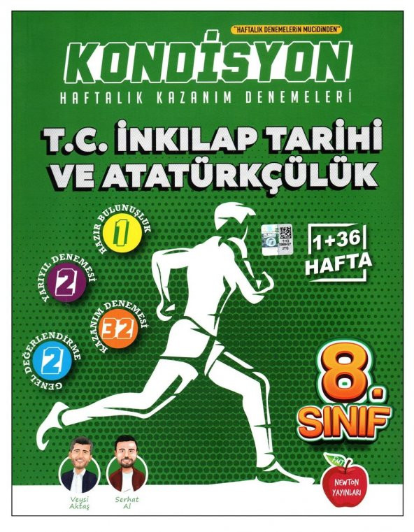Newton 8. Sınıf LGS İnkılap Tarihi Kondisyon Denemeleri ürün görseli 1