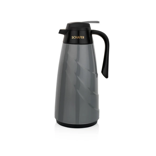 Schafer Kitchenhouse Mimoza Cam Termos 1,5 L-Gri - Resim 4