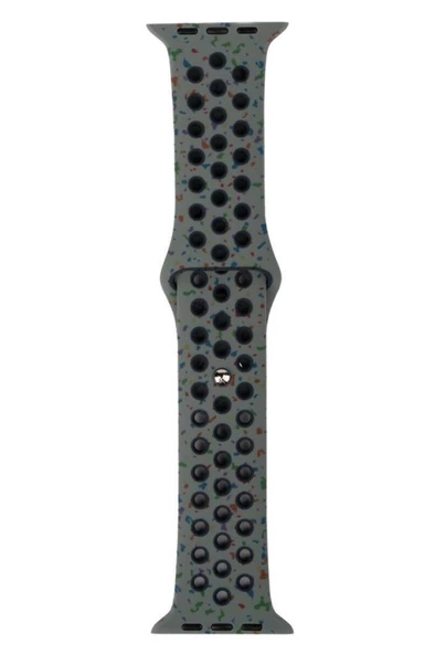 Watch 40mm KRD-02 Yeni Seri Suya Dayanıklı Delikli Renkli Silikon Kordon ürün görseli 1