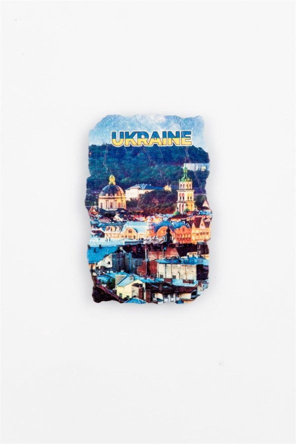 Ukrayna Kiev Fresco Magnet - Resim 2