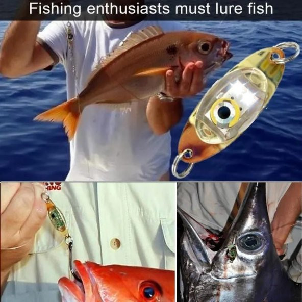 Rapala Lures Jig Yem Çakar Modlu Led 10gr SahteYem TurnaLevreklLüfer Ailesi vs Lrf Dişli Balık Yemi ürün görseli 1