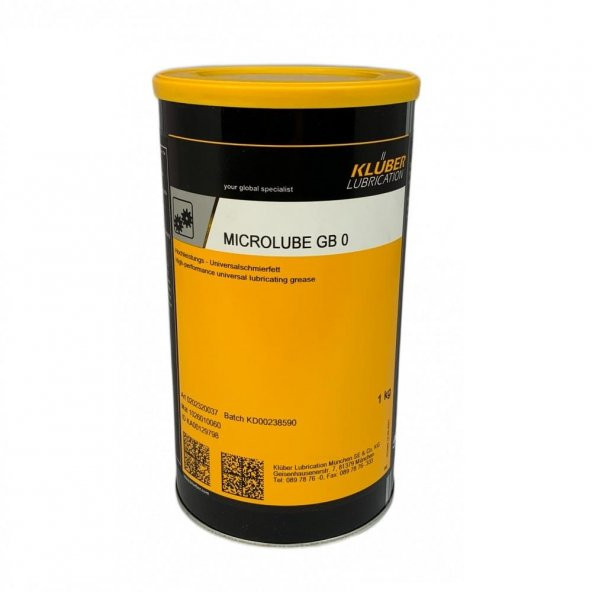 KLUBER MICROLUBE GB 0 - 1 KG ÇOK AMAÇLI YÜKSEK PERFORMANS GRESİ ürün görseli 1
