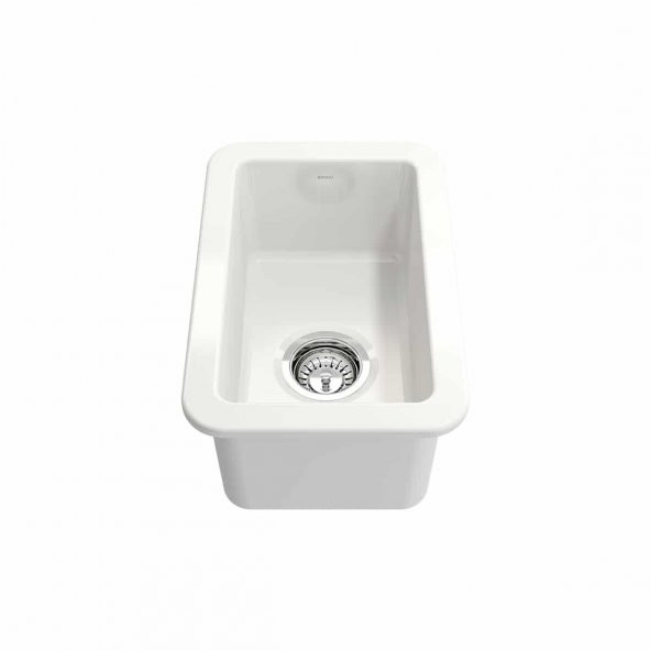 Bocchi Sotto Mutfak Eviyesi 46 Cm Parlak Beyaz 1358-001-0120 ürün görseli 1