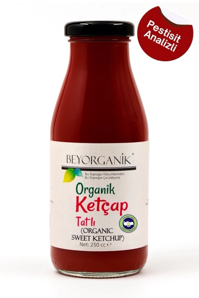 Organik Ketçap Tatlı 250cc ürün görseli 1