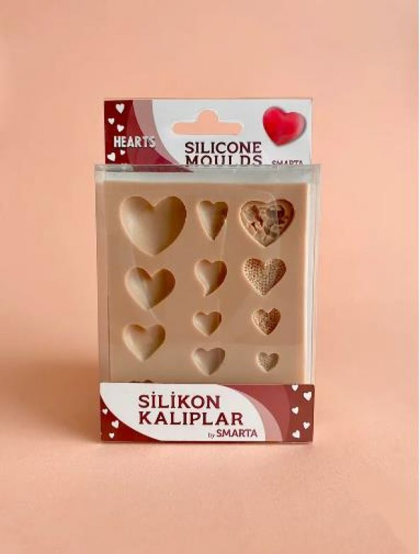 Smarta Silikon Kalıp -Kalpler ürün görseli 1