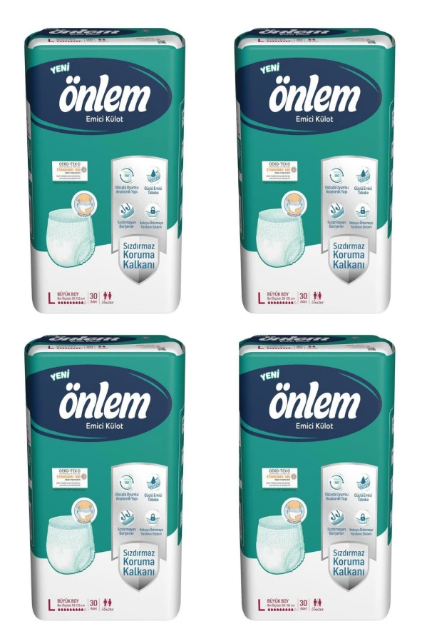 Önlem Emici Large Büyük 120 Adet Külot Hasta Bezi ürün görseli 1