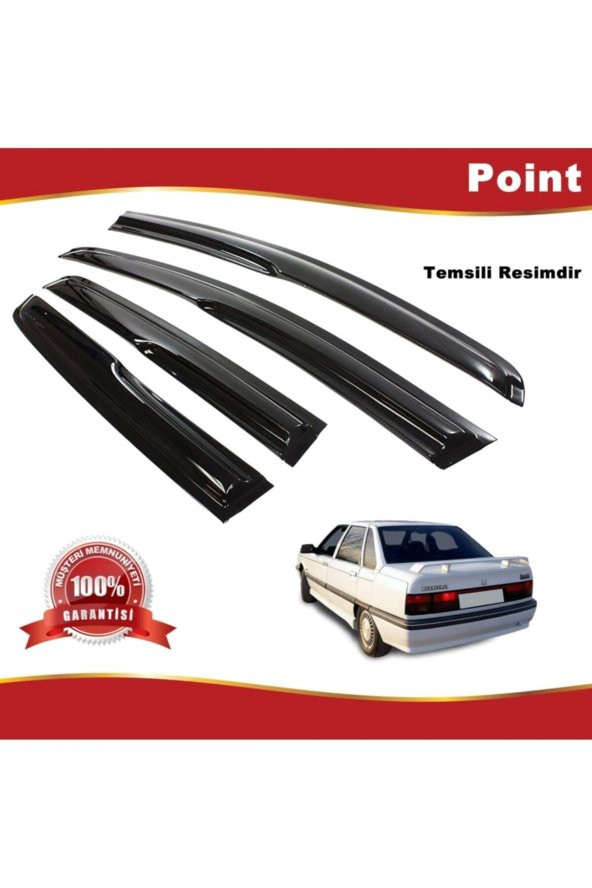 Renault 21 Concorde Mügen Cam Rüzgarlığı Tüm Kasalar 4 Lü Takım ürün görseli 1
