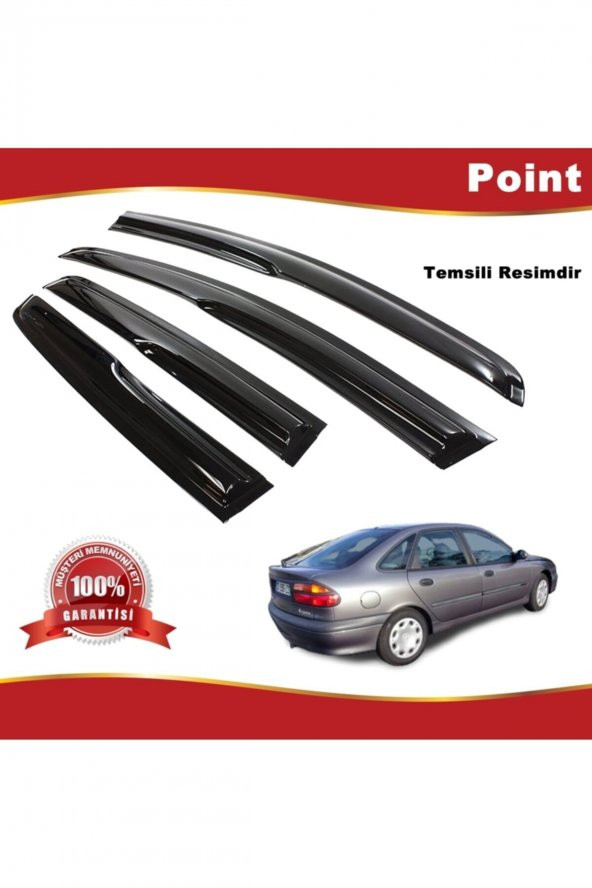 Renault Laguna 1 Mügen Cam Rüzgarlığı 1994-2002 Arası 4 Lü Takım ürün görseli 1