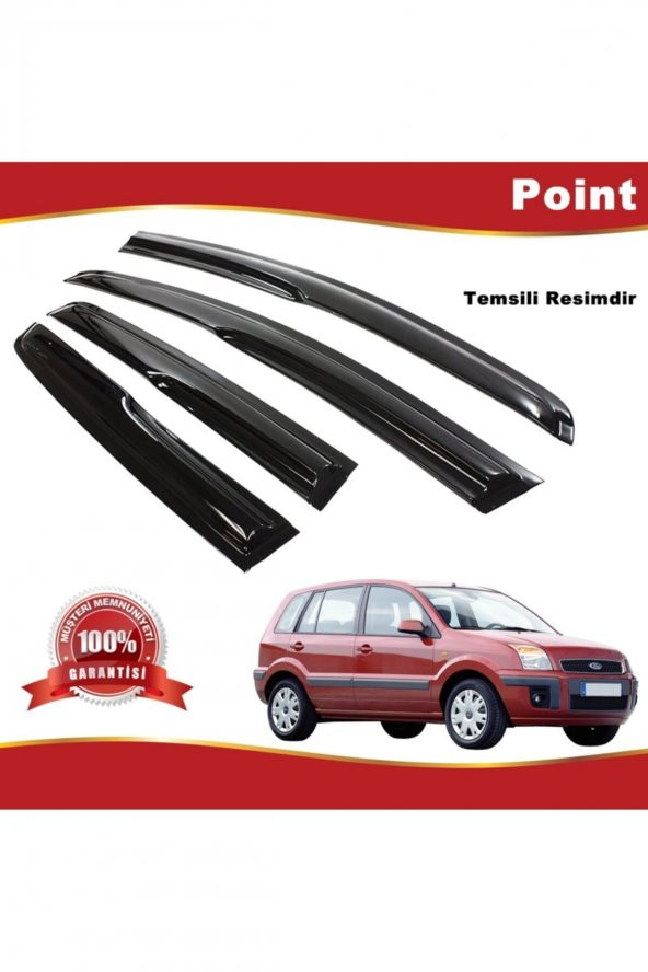 Ford Fusion Mügen Cam Rüzgarlığı 2002-2012 Arası 4 Lü Takım ürün görseli 1
