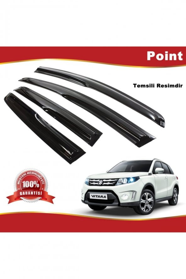 Suzuki Vitara Mügen Cam Rüzgarlığı 2016-2020 Arası 4 Lü Takım ürün görseli 1