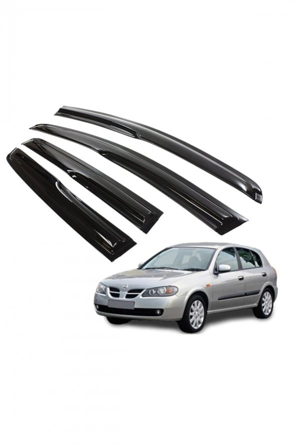 Nissan Almera Hb Mügen Cam Rüzgarlığı 2000-2008 Arası 4 Lü Takım ürün görseli 1