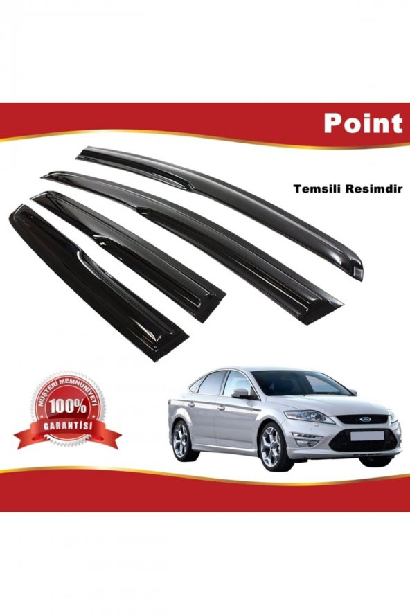 Ford Mondeo Mk4 Mügen Cam Rüzgarlığı 2008-2014 Arası 4 Lü Takım ürün görseli 1