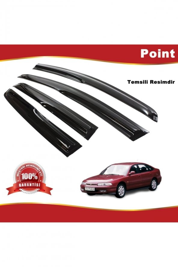Mazda 626 Mügen Cam Rüzgarlığı Hb 1992-1997 Arası 4 Lü Takım ürün görseli 1