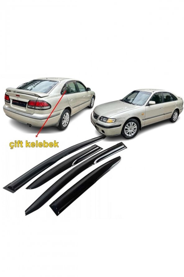 Mazda 626 Hatchback Mügen Cam Rüzgarlığı 1998-2002 Arası ürün görseli 1
