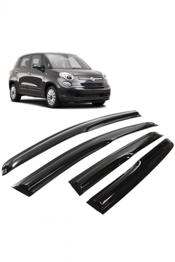 Fiat 500l Mügen Cam Rüzgarlığı 2012-2018 Arası 4 Lü ürün görseli 1