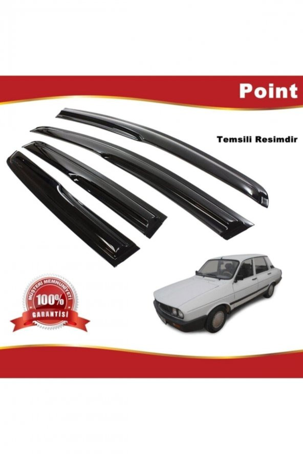 Renault Toros Mügen Cam Rüzgarlığı Sedan Tüm Kasalar 4 Lü Takım ürün görseli 1
