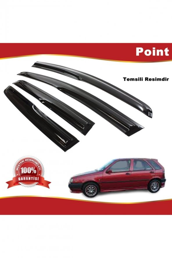 Fiat Tipo Mügen Cam Rüzgarlığı Tüm Kasalar 4 Lü Takım ürün görseli 1