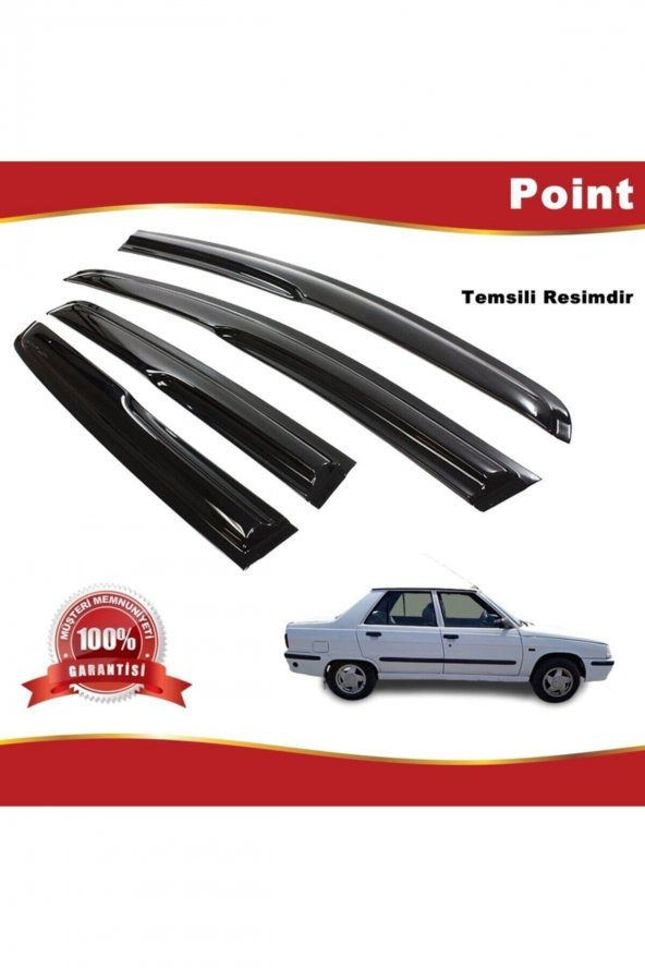 Renault 9 Broadway Mügen Cam Rüzgarlığı Tüm Kasalar 4 Lü Takım ürün görseli 1