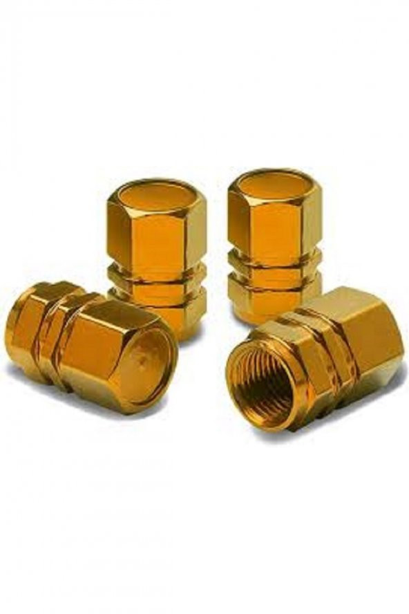 Alüminyum Altıgen Sibop Kapağı Gold Altın Sarı ürün görseli 1