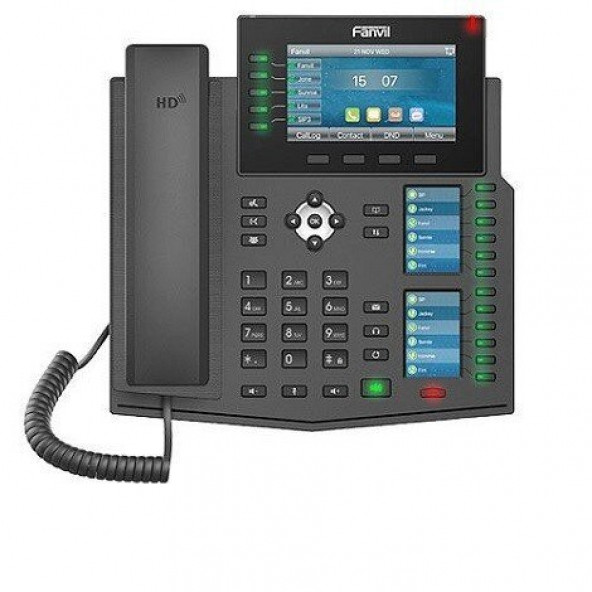 Fanvil X6U Kurumsal  Masaüstü IP Telefon ürün görseli 1