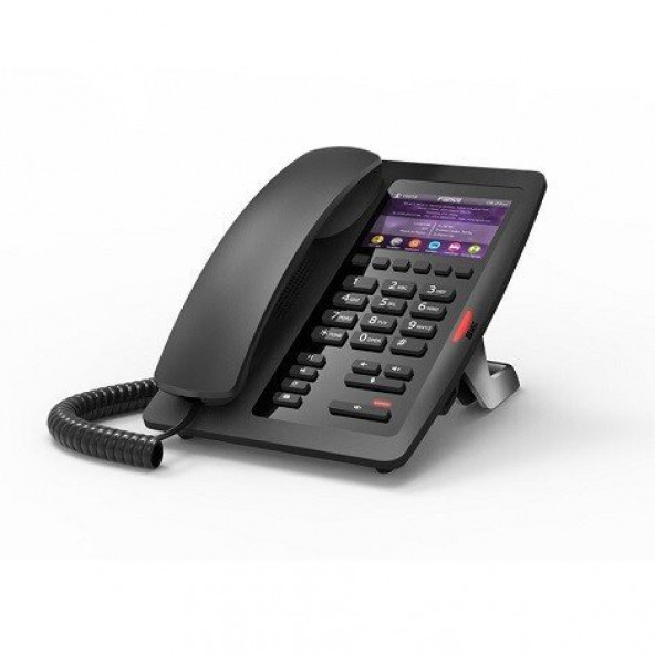 Fanvil H5 Renkli Ekran Oda IP Telefonu Siyah ürün görseli 1