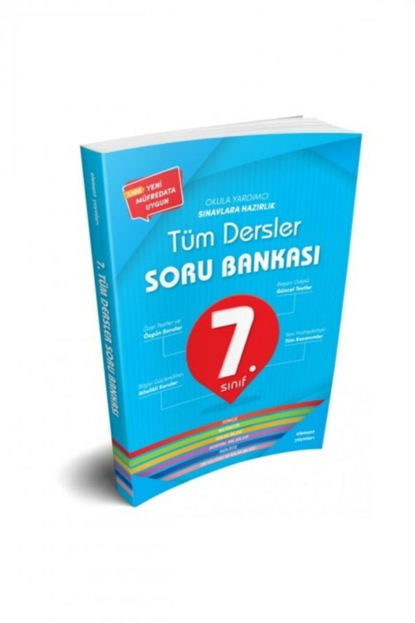 Element 7. Sınıf Tüm Dersler Soru Bankası ürün görseli 1