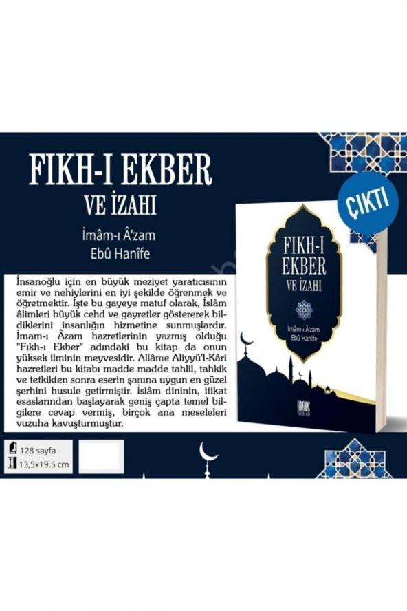 Fıkh-ı Ekber Ve Izahı ürün görseli 1