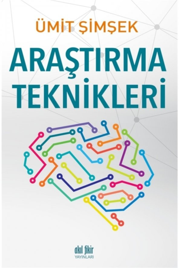 Araştırma Teknikleri - Ümit Şimşek 9786059790819 ürün görseli 1