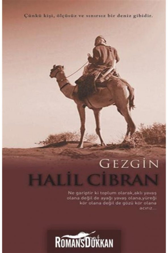 Gezgin - Halil Cibran 9786054533466 ürün görseli 1