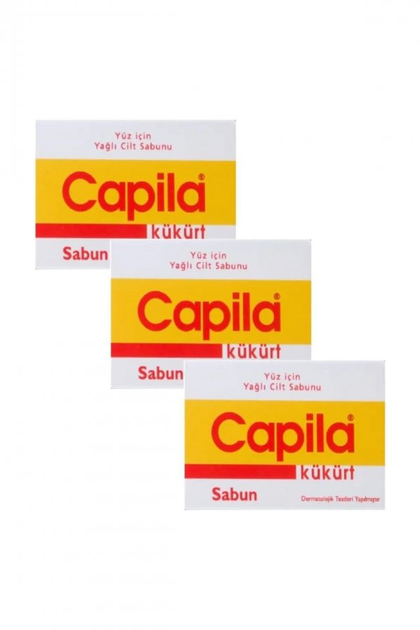 CAPILA SABUN KUKURTLU 90 GR X 3ADET ürün görseli 1