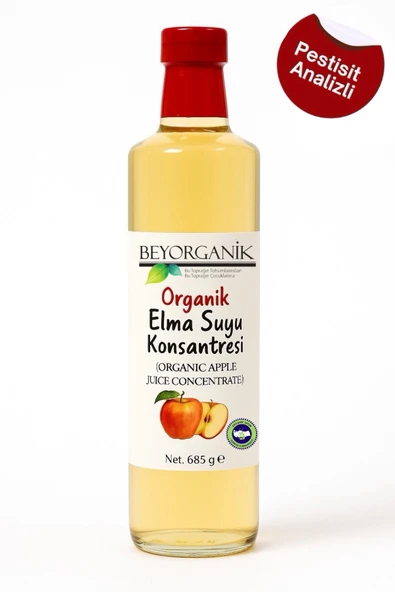 Organik Elma Suyu Konsantresi 100 Elma 685gr ürün görseli 1