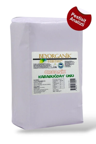 Organik Karabuğday Unu 870 gr ürün görseli 1