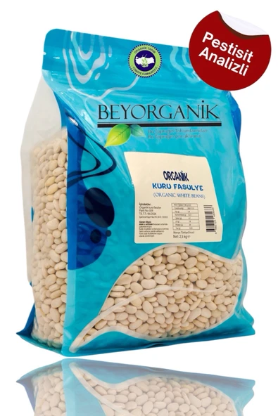 BEYORGANİK Organik Kuru Fasulye 2,5kg ürün görseli 1