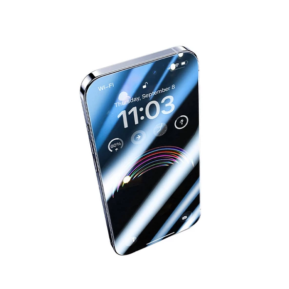 Vendas iPhone 15 Pro Uyumlu Ahize Korumalı Anti-Dust Toz Önleyici Özellikli Tempered Cam Ekran Koruyucu 2 Adet ürün görseli 1