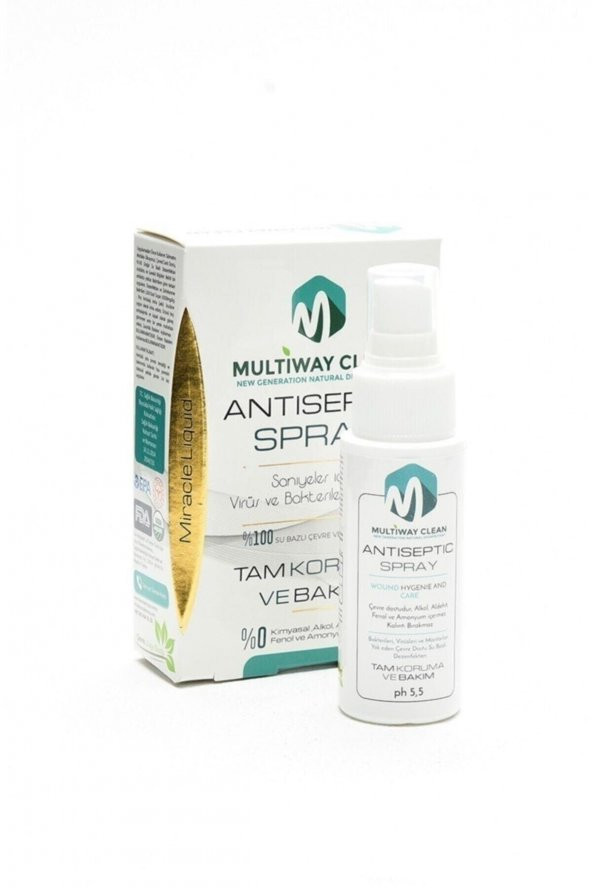 Multiway Clean Animal Antiseptik Sprey 100ml - Resim 2