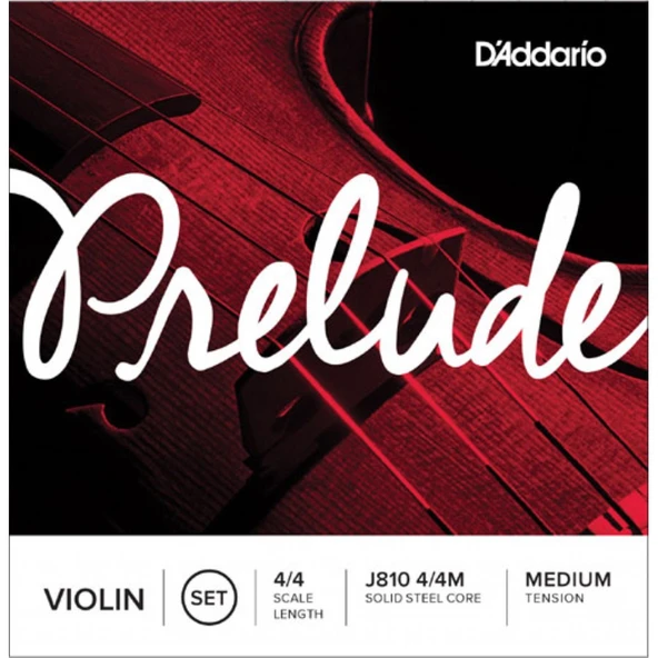 D'Addario J810 4/4M Prelude Keman Teli ürün görseli 1