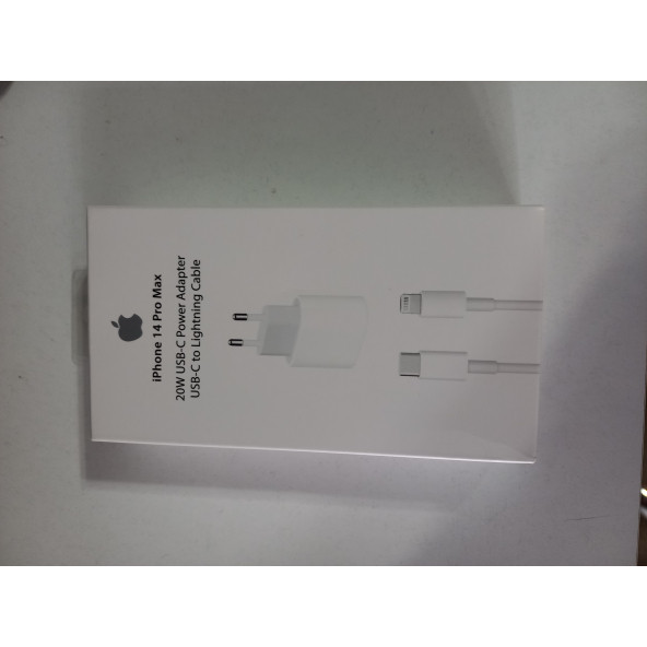 ASLANTİC İPHONE 14 PRO MAX 20W USB-C  LİGHTNİNG ŞARJ TAKIM ürün görseli 1