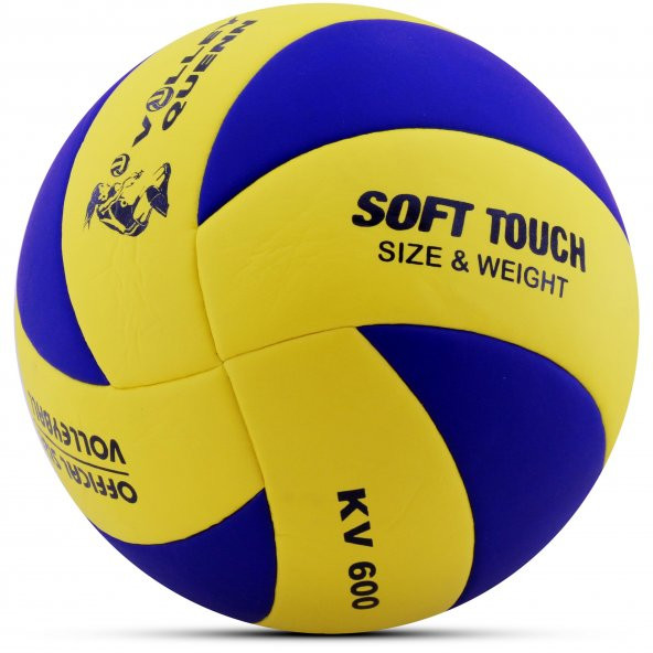 Voleybol Topu Swirl Soft Touch Yapıştırma Yumuşak Yüzey 8 Panel 5 Numara Kırmızı ürün görseli 1