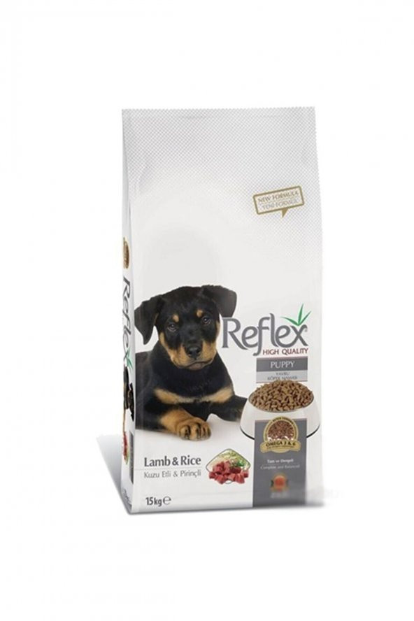 15 Kg Kuzu Etli Pirinçli Yavru Köpek Maması ürün görseli 1