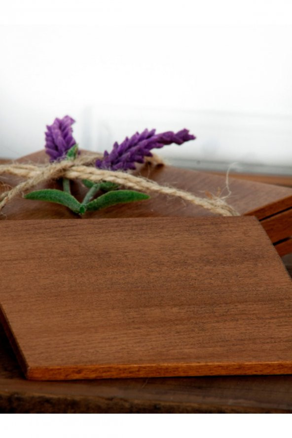 BY PALLETTE Alamak Ahşap Bardak Altlığı - Resim 3