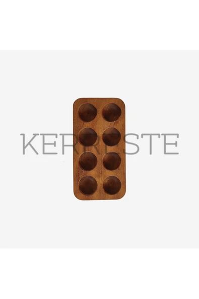 KERRESTE Ahşap Yumurtalık 8'li - Resim 5