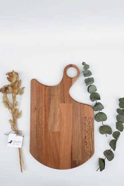 Raven for Home Doğal Ahşap Kesme Ve Sunum Tahtası, Kayın Ağacı ürün görseli 1