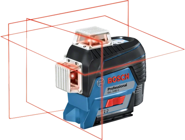Bosch Çizgi Hizalama Lazeri GLL 3-80 C (BT 150) - 0601063R01 ürün görseli 1