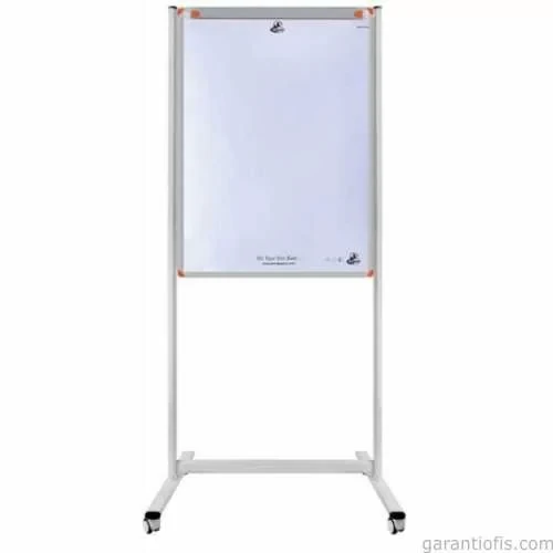 Panda PAN 240 Yazı Tahtası Tekerlekli Ayaklı (Flipkartlı - 65x100 cm) ürün görseli 1